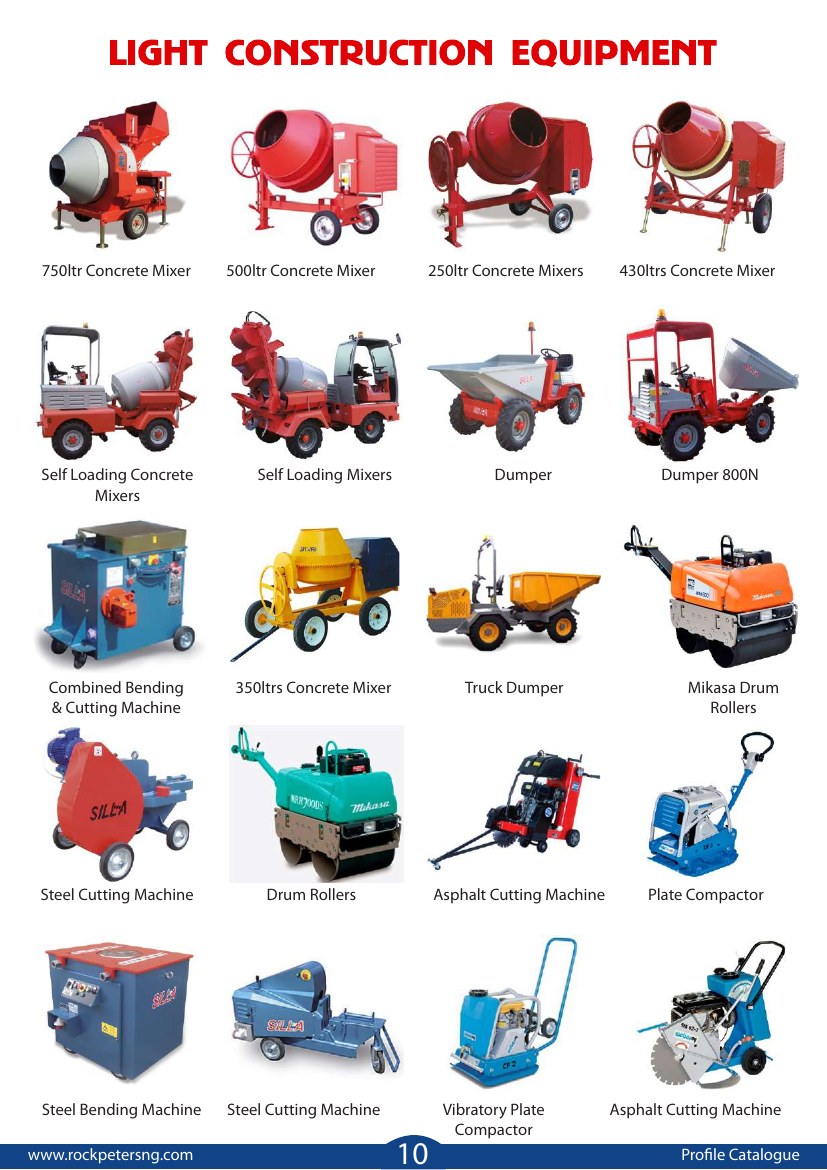 Light Construction Equipment